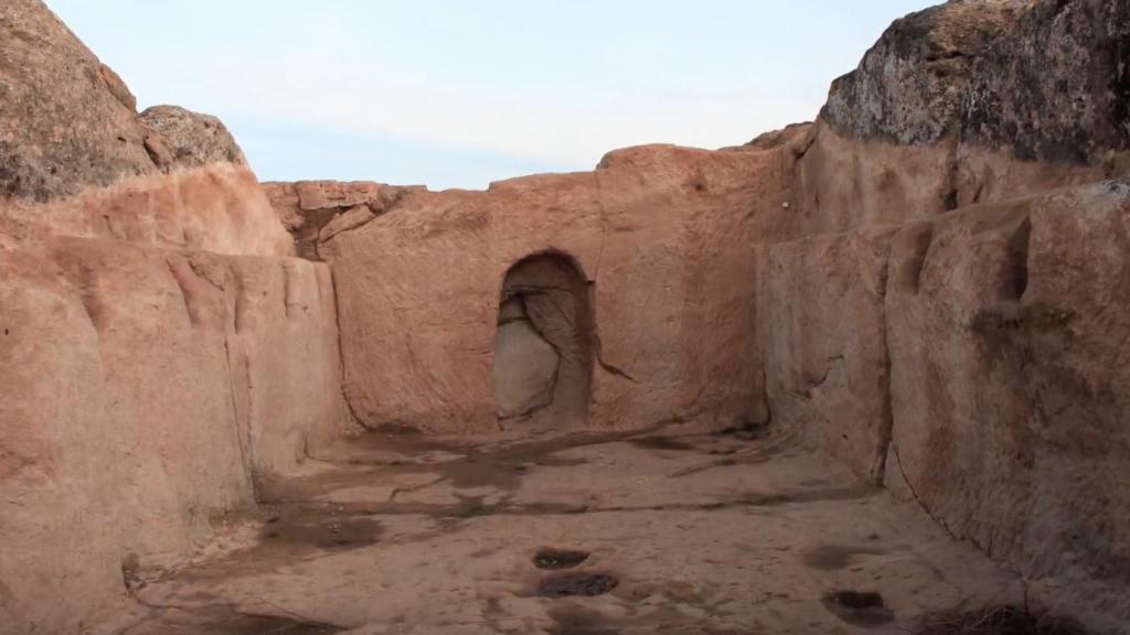 Yacimiento arqueológico de 'La Cava'.
