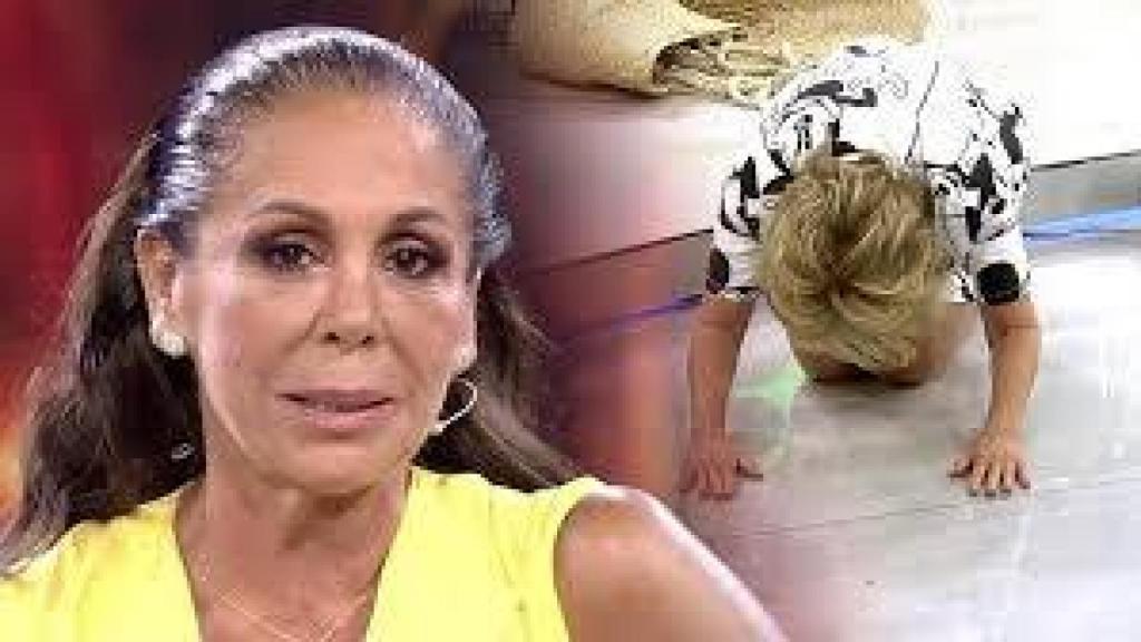 Mila se arrodilló ante el concurso de Isabel Pantoja en 'Supervivientes'.