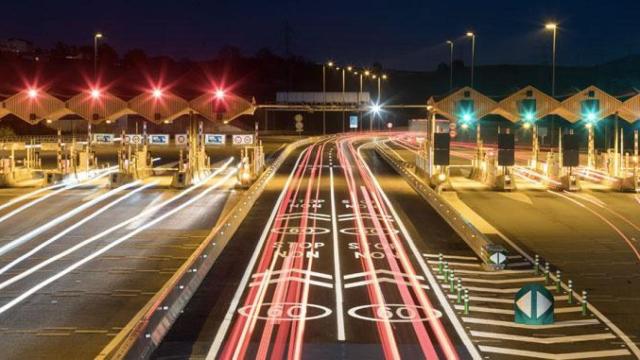 Peaje de la AP7, en una imagen de archivo.