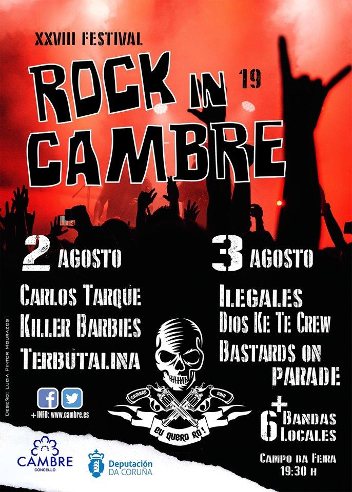 Cartel del Rock in Cambre
