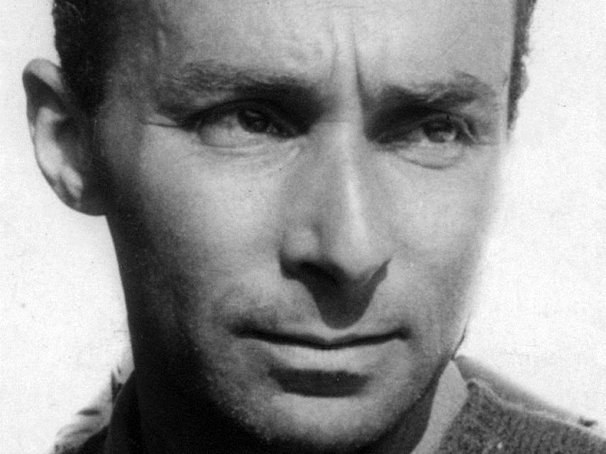 Retrato de Primo Levi.