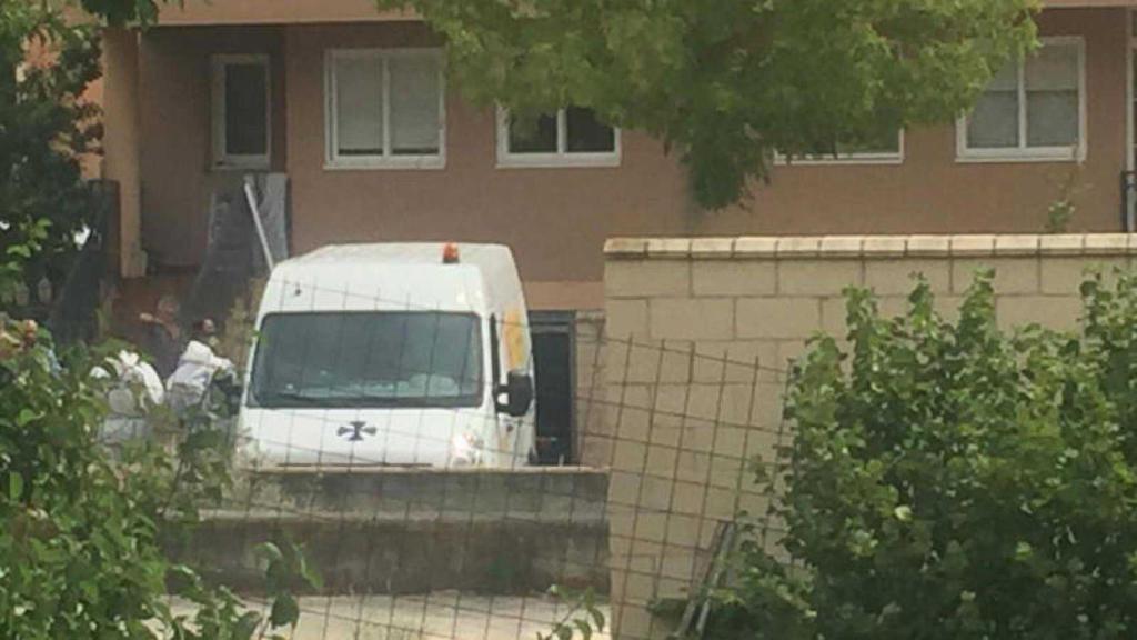 Vivienda donde se produjo el asesinato.