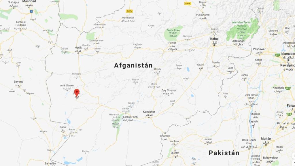 Lugar donde ha ocurrido el atentado de Afganistán.