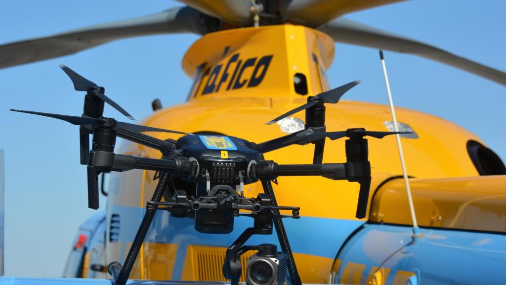 Uno de los drones que la DGT empleará en agosto