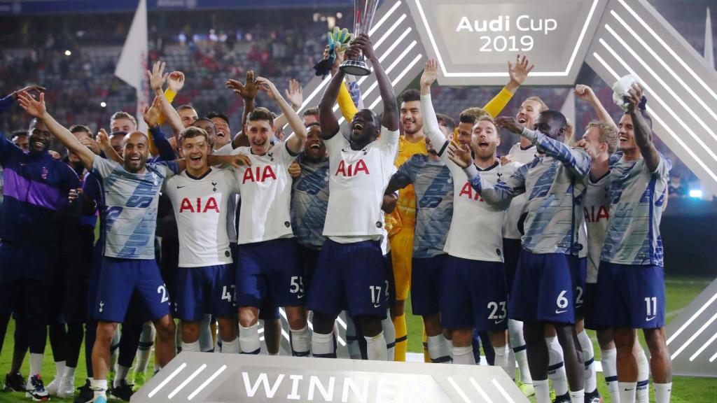 El Tottenham, campeón de la Audi Cup