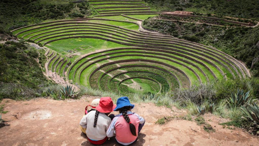 Centro Arqueológico de Moray, en Cuzco (Perú).