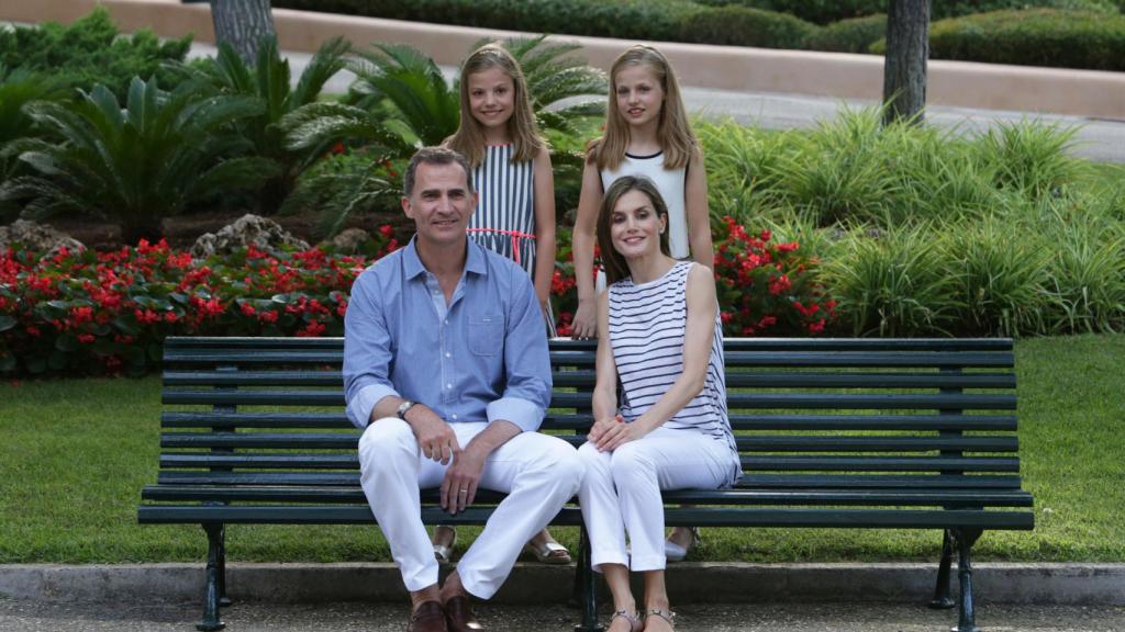 El posado de los reyes en 2016.