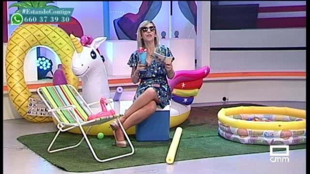 Julia Rubio en 'Estando Contigo'.