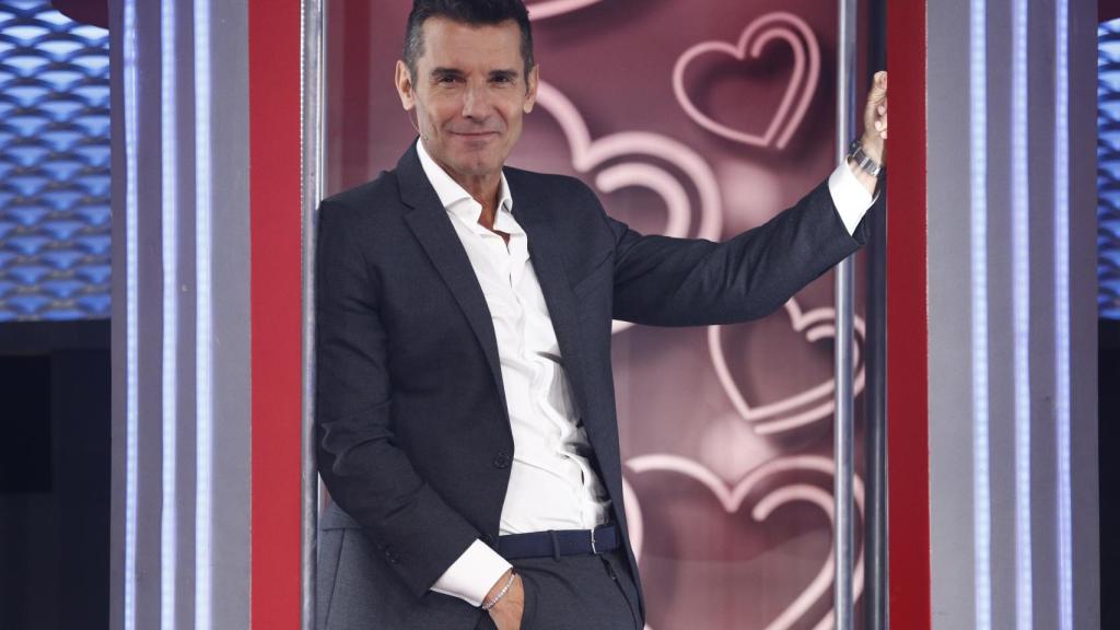 Jesús Vázquez en la presentación de 'Me quedo contigo'.