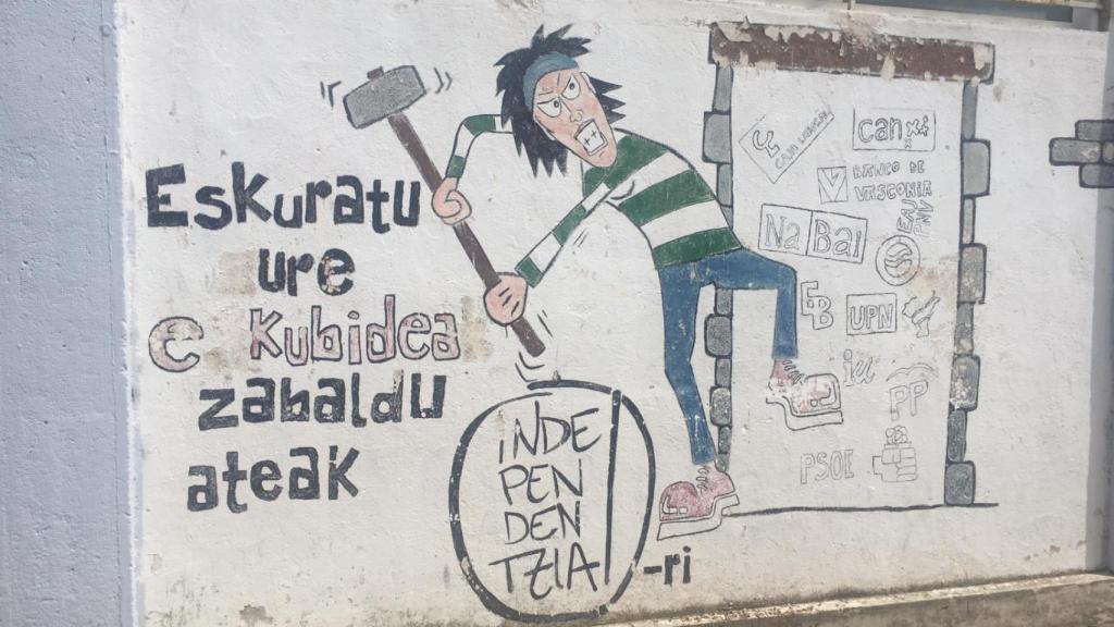 Más pintadas en Echarri-Aranaz