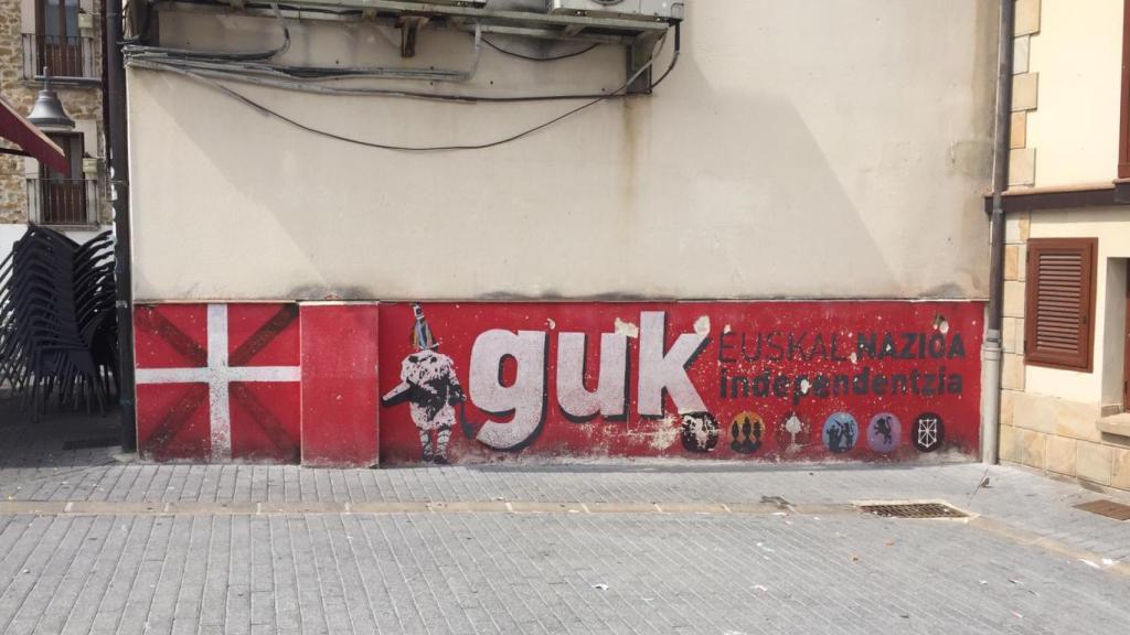 Murales independentistas en Alsasua