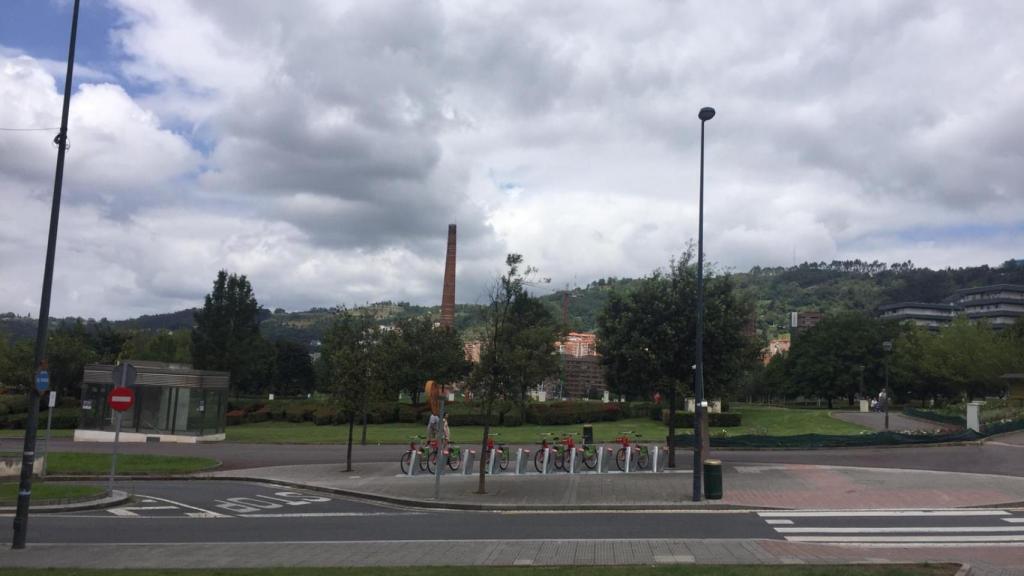El lugar del suceso es uno de los grandes parques de Bilbao