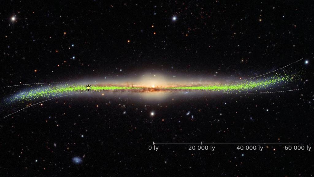 Mapa 3D de la Vía Láctea