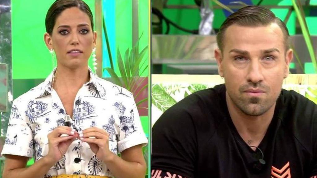 Nuria Marín y Rafa Mora en un montaje de JALEOS.