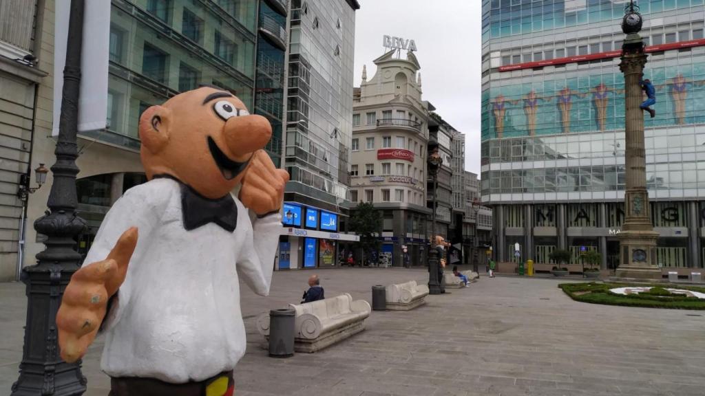 Los héroes del cómic ya defienden A Coruña