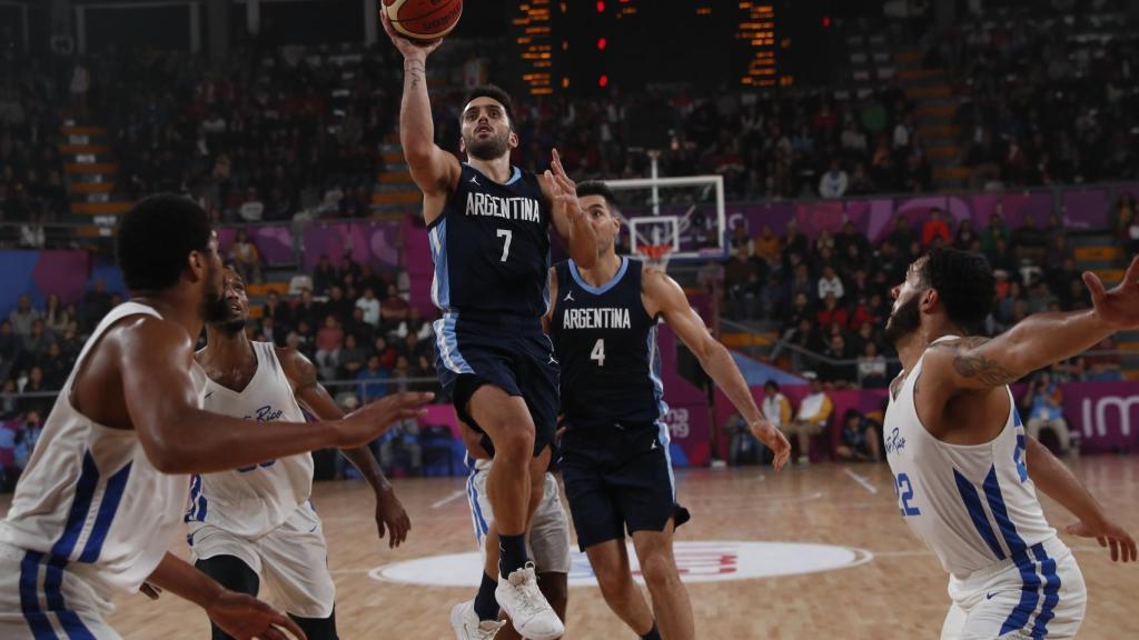 Facundo Campazzo contra Puerto Rico.