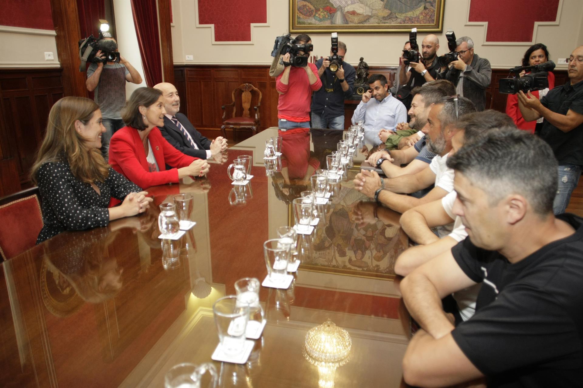 Reunión con el Comité de empresa de Alcoa  (Concello da Coruña)