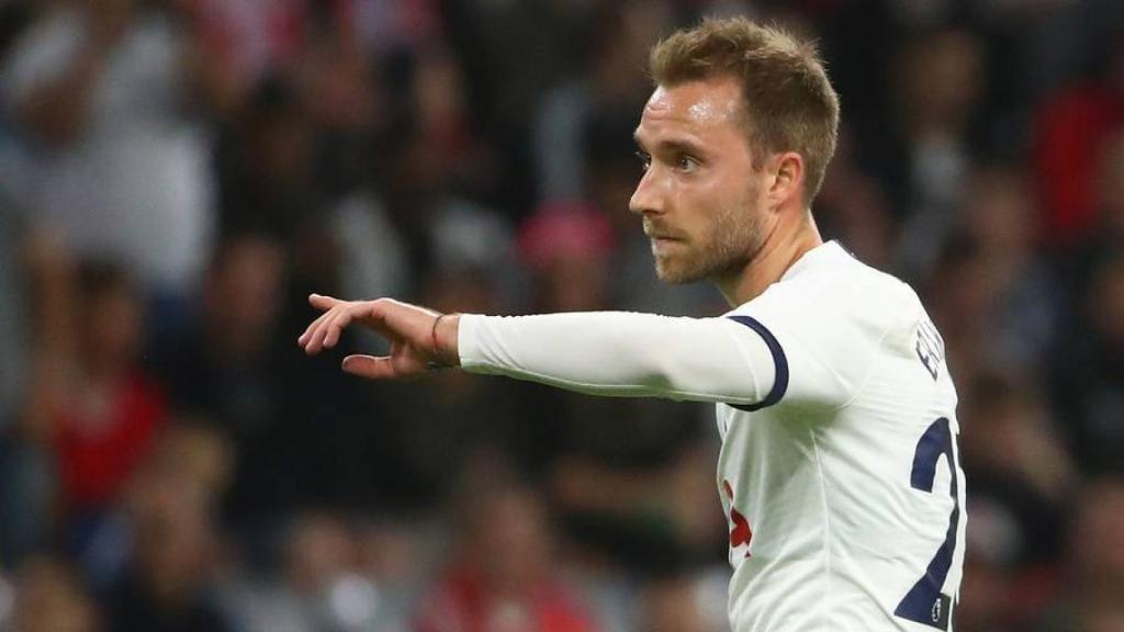 Eriksen, con el Tottenham