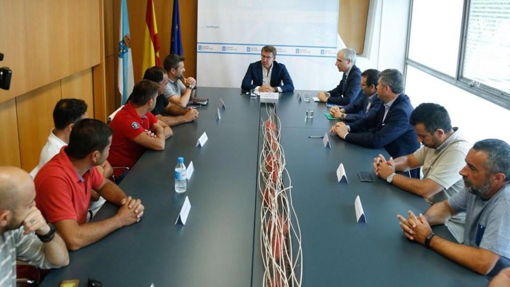 Reunión esta mañana en A Coruña