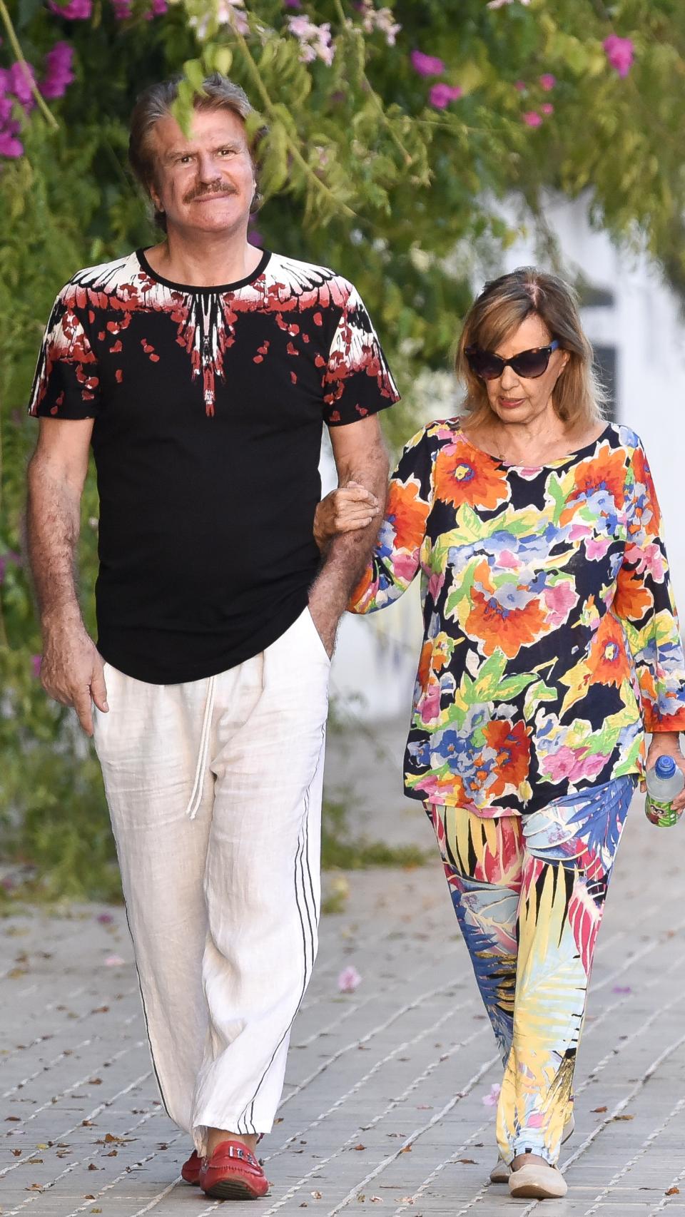 Teresa y Bigote en Málaga en 2018.