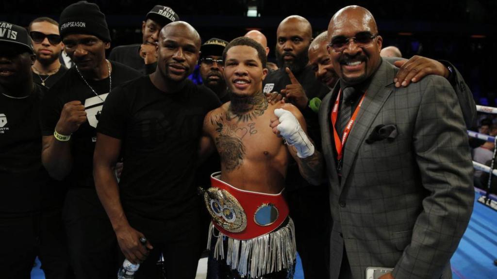 Gervonta Davis y Floyd Mayweather