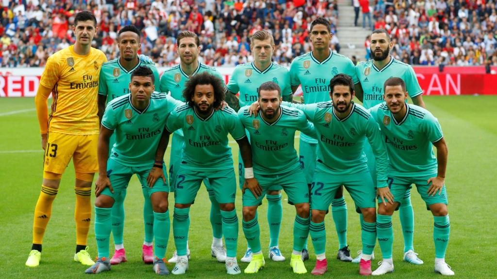 Alineación del Real Madrid ante el Red Bull Salzburgo