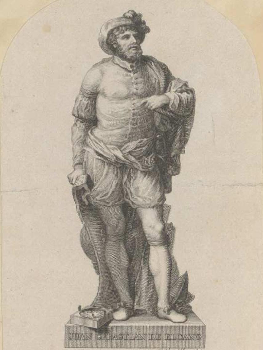Retrato de Juan Sebastián Elcano.