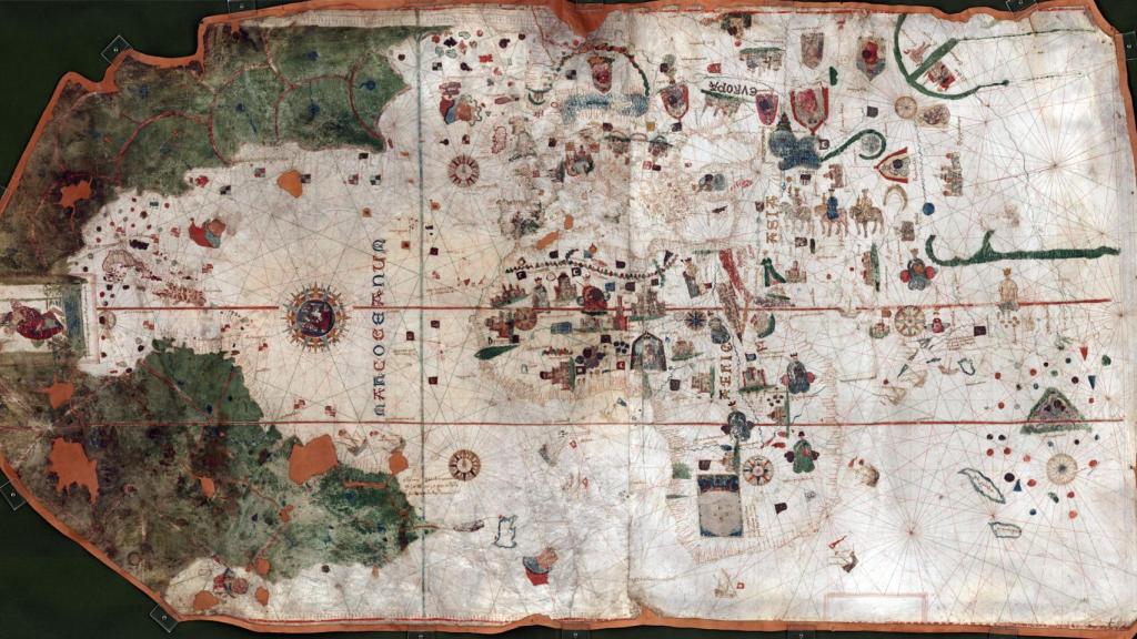 Carta naútica de Juan de La Cosa.