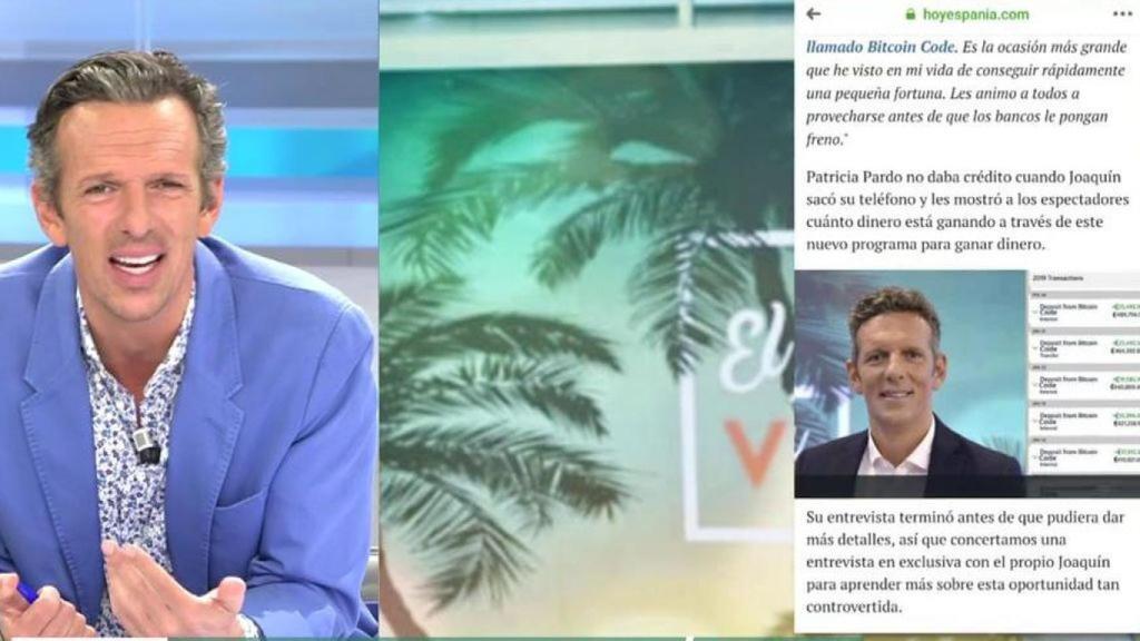 Joaquín Prat denuncia el uso de su imagen en una estafa online