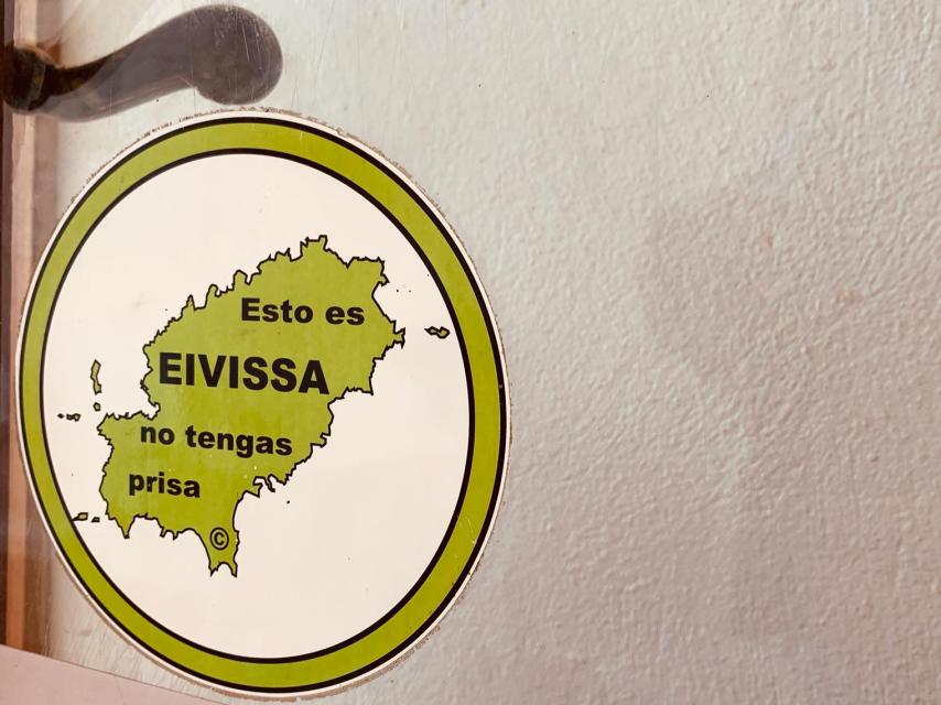 Eivissa y el slow. Eslogan.