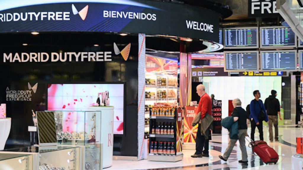 Tienda Duty Free en Aena.