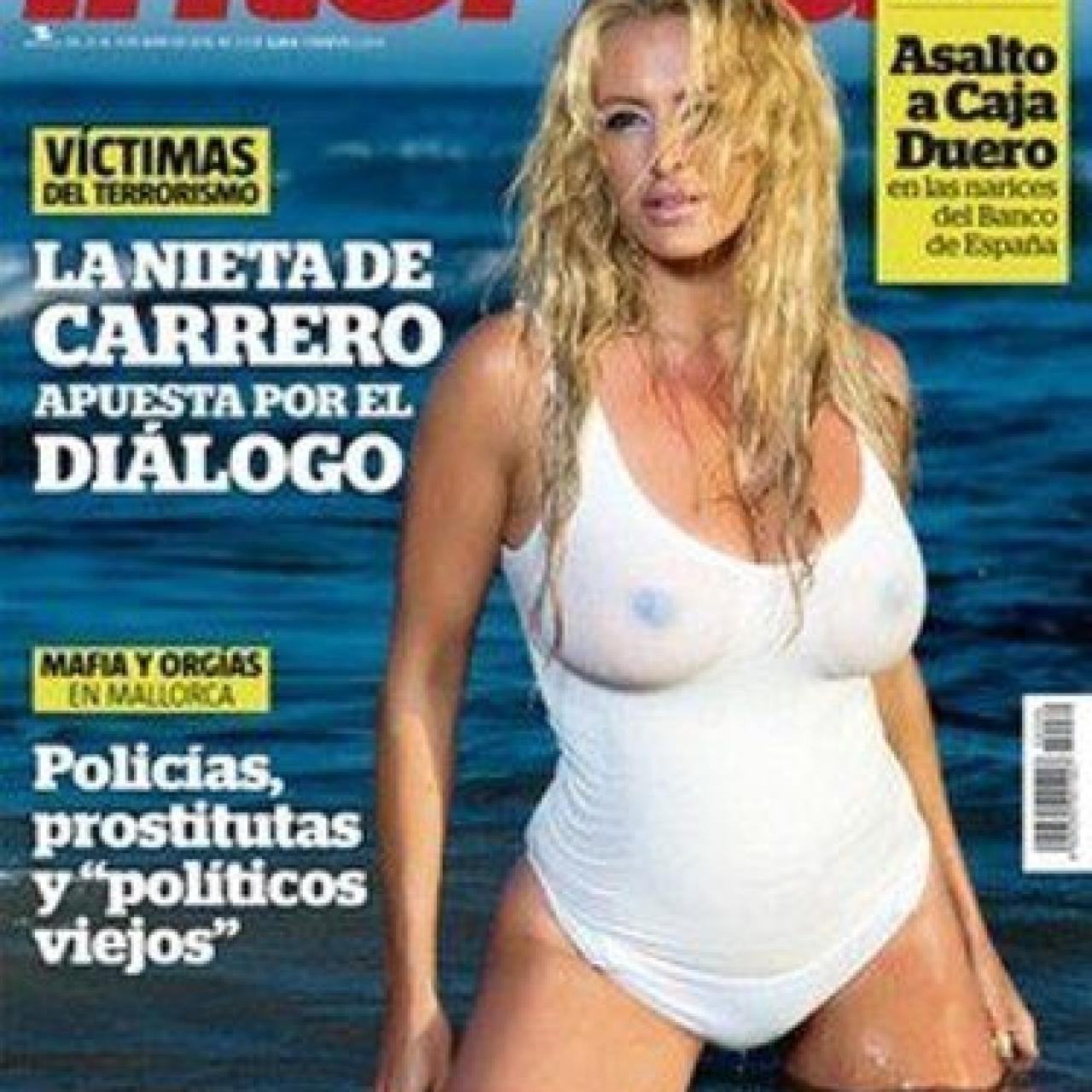 Ivonne Armant posó para la portada de 'Interviú'.