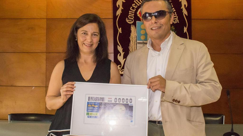 Presentación del cupón de la Once