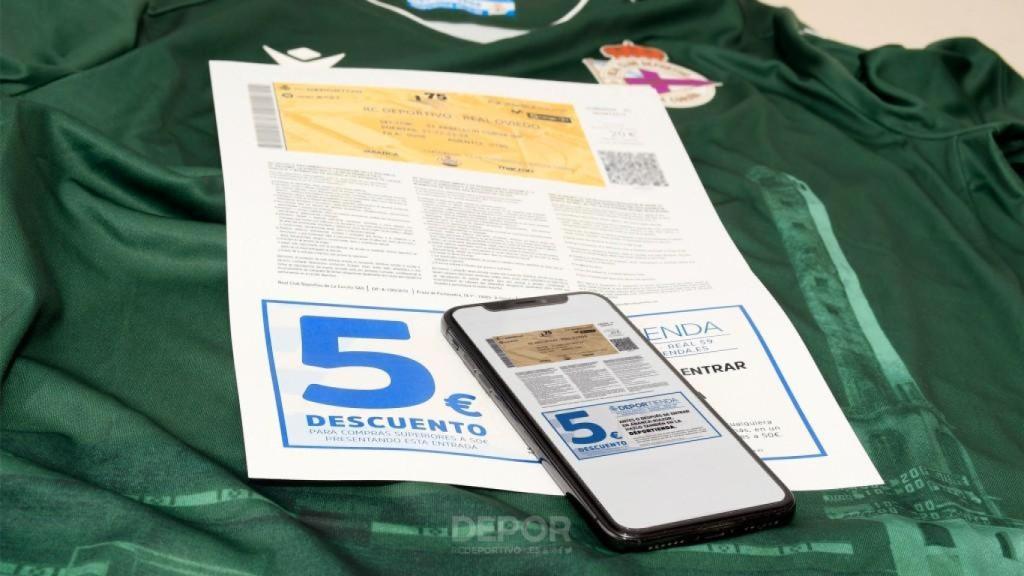 Esta temporada se podrá acceder a los partidos en Riazor con el móvil