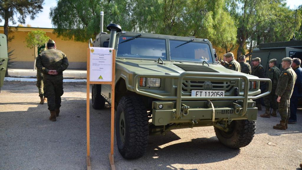 El 'alakrán' está basado en el VAMTAC.