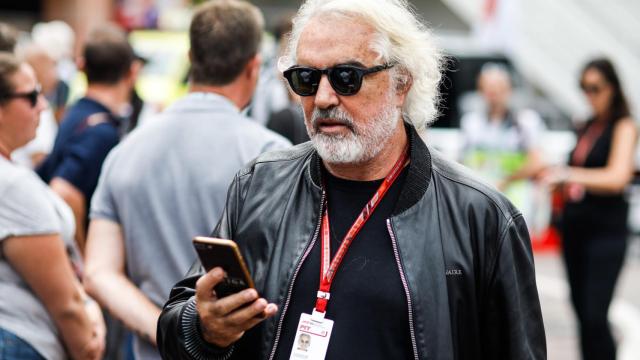 Flavio Briatore, durante el Gran Premio de Mónaco de Fórmula 1, la pasada temporada.