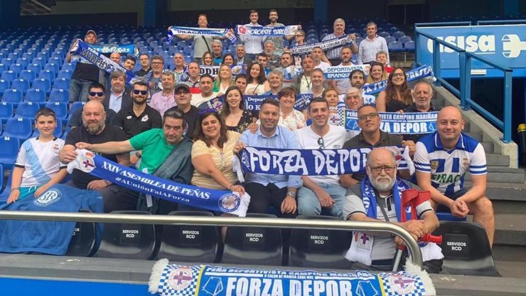 Las Peñas del Dépor, con ilusión contenida ante el inicio de la temporada