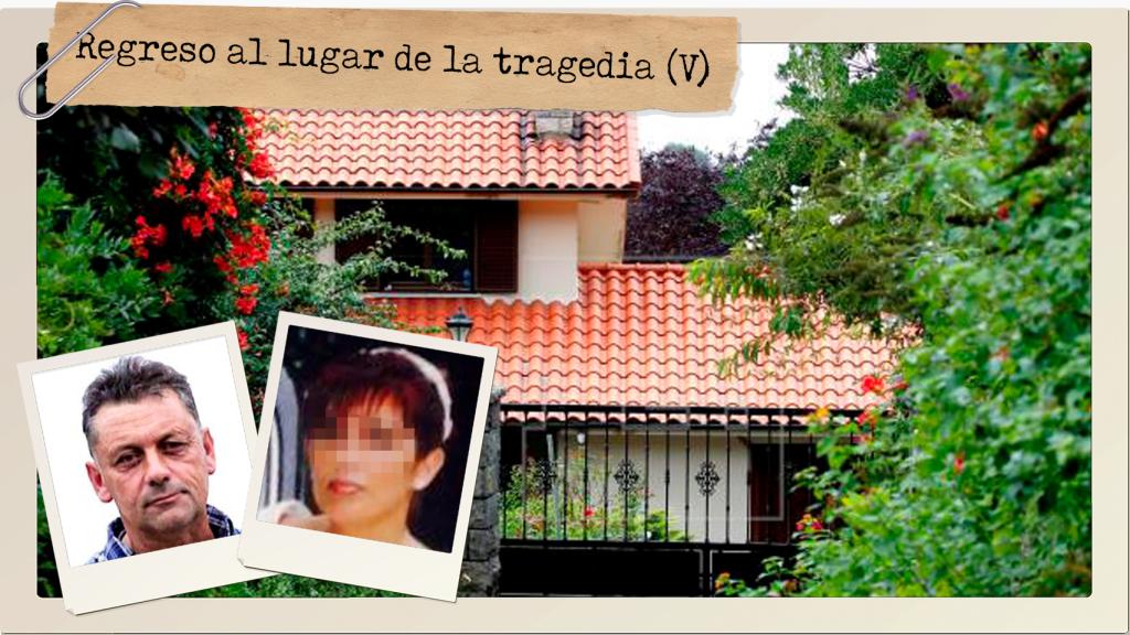 La casa del concejal asesinado en Llanes. A pocos metros de allí fue asesinado.