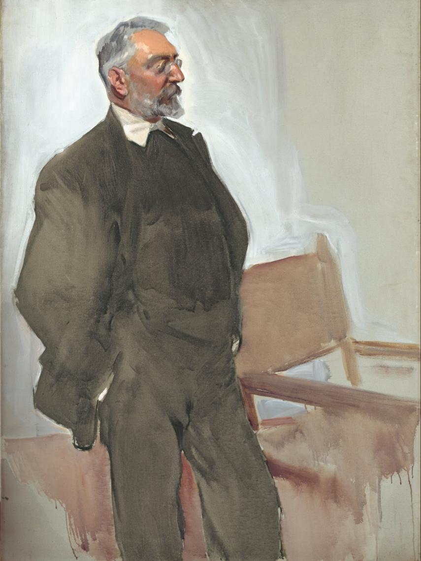 Unamuno, retratado por Sorolla.