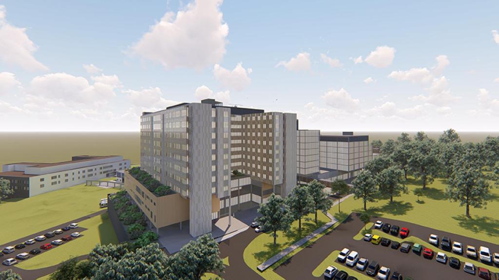 Imagen del proyecto de construcción que desarrollará CPB Contractors.