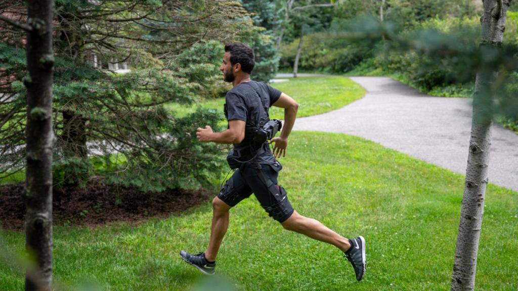 Pantalones cortos robóticos.