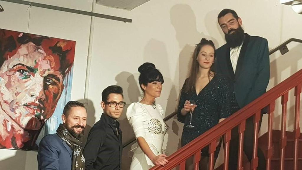 Julio Blanco, a la izquierda, Tania Varela, en el centro, y Jorge Santos, a la derecha, son los responsables del Almacén.