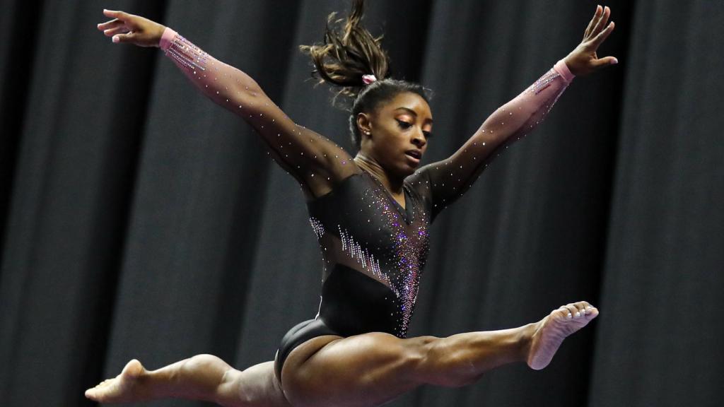 Simone Biles, gimnasta de Estados Unidos
