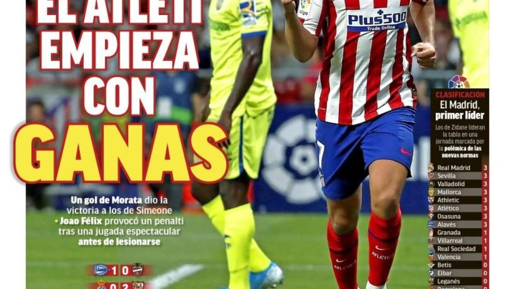 Portada MARCA (19/08/19)