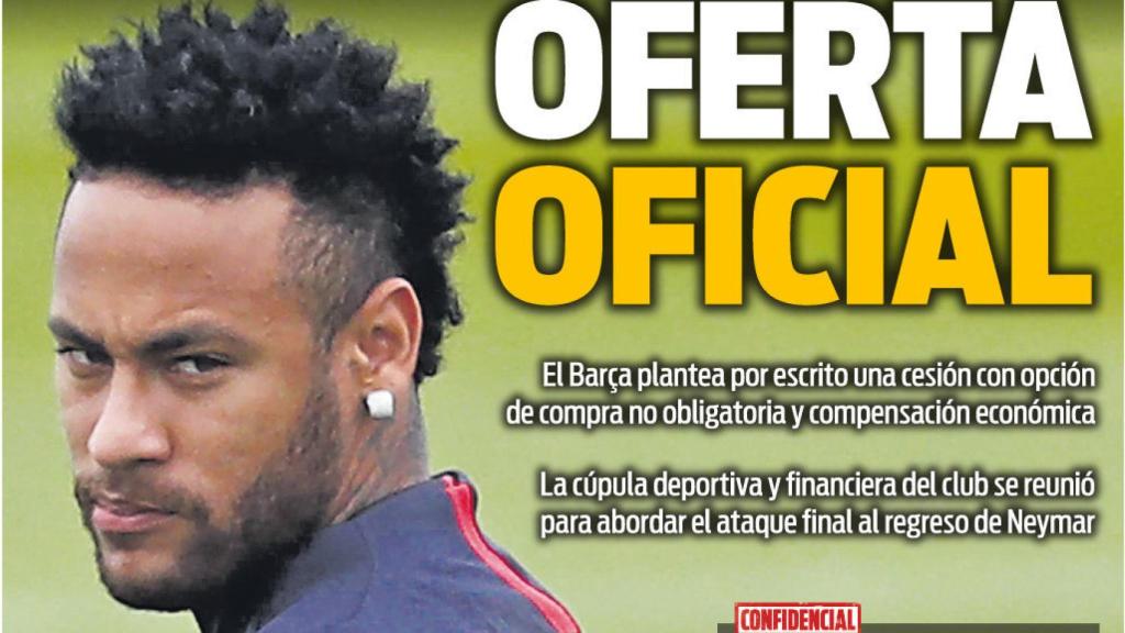 La portada del diario Sport (20/08/2019)