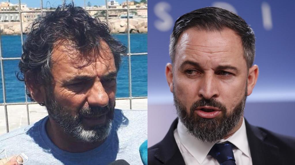 Óscar Camps y Santiago Abascal se han lanzado las acusaciones a través de Twitter.