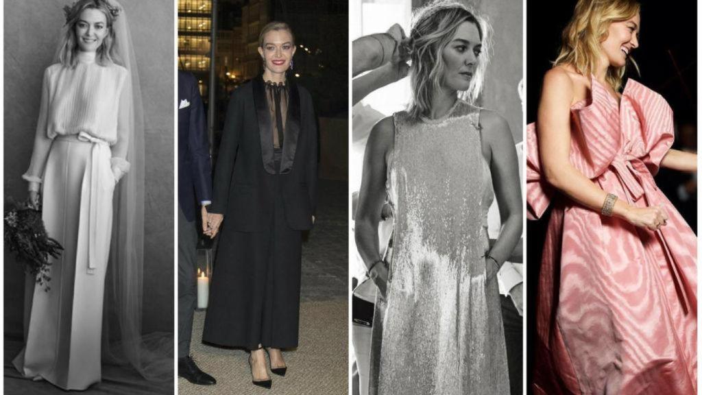 Diferentes vestidos que Marta Ortega llevó durante el fin de semana de su boda el pasado noviembre de 2018