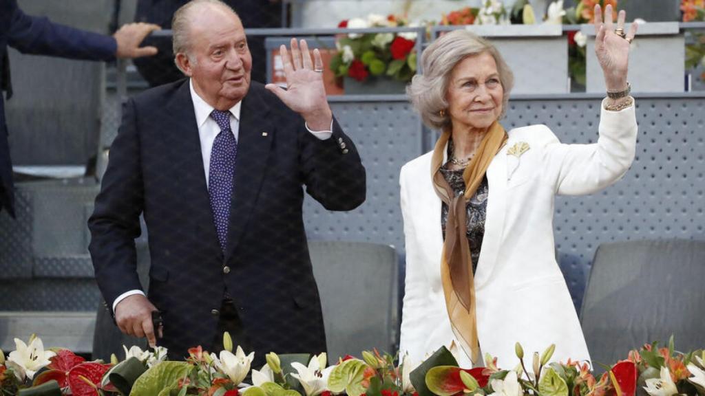 Los reyes eméritos Juan Carlos y Sofía.