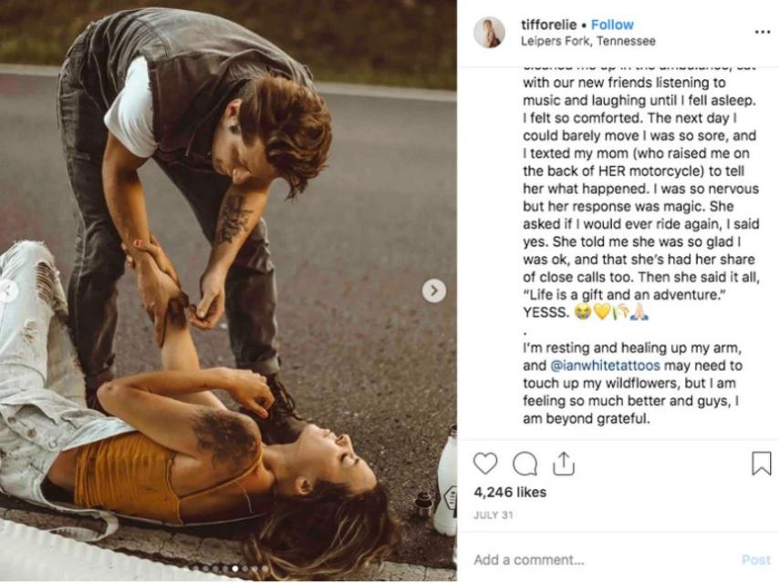 Así era el post que borró Tiffany