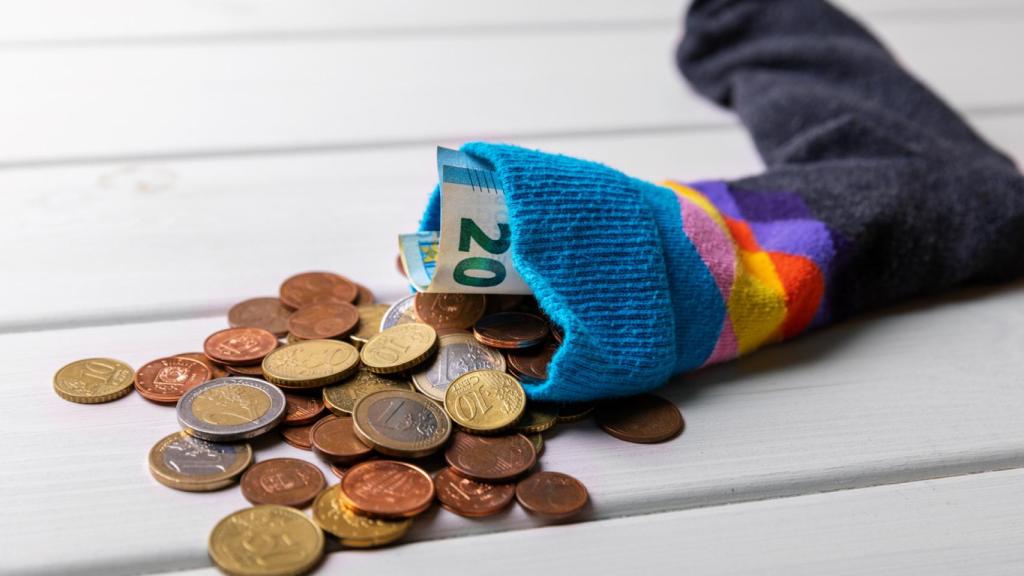 Dinero en una imagen de archivo.